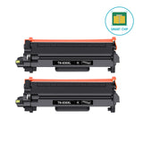 Compatible Brother TN830XL Black Toner Cartridges 2-Pack - With Chip