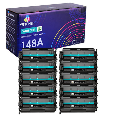 1-Pack Compatible HP 148A Toner Cartridge