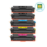 Firmware-Safe Compatible HP 206A Toner Cartridges Multiple-Pack | With Upgraded Chip, No Chip Error