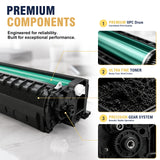 Compatible HP 206X Toner Set (With Chip) High-Yield Capacity | Displays Toner Levels