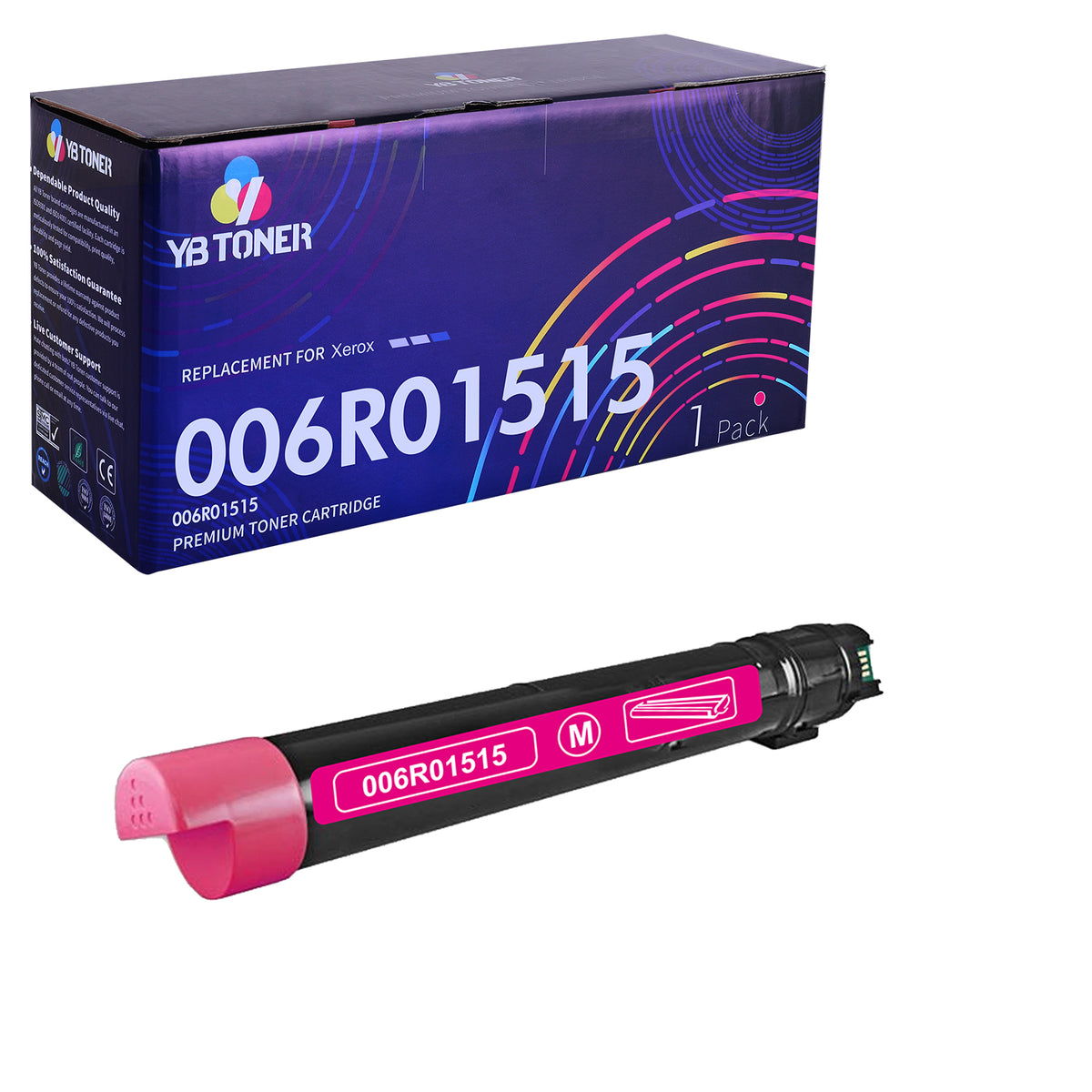 Compatible Xerox 006R01515 Magenta Toner Cartridge