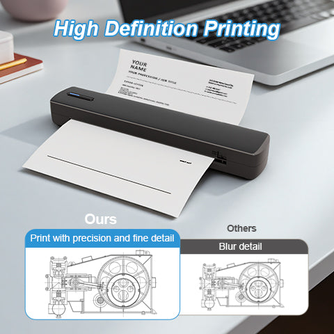YC8 Portable Inkless Printer