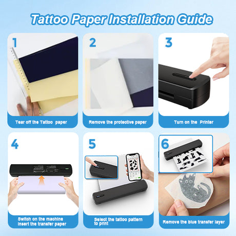 YC8 wireless inkless printer