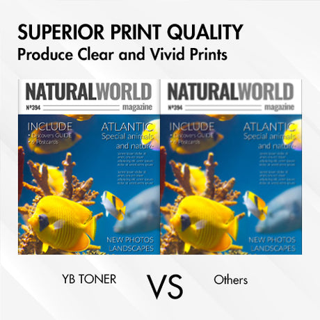 Brother TN229 color toner print quality