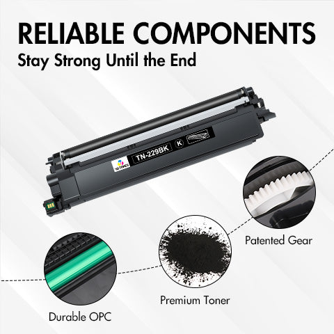 Brother TN229 toner reliable components