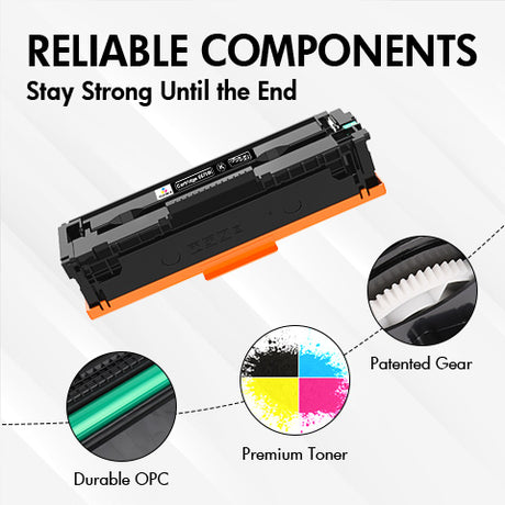 Reliable compatible Canon 067 toner components