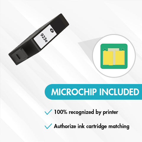 HP 923e ink cartridge with smart chip