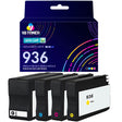 HP OfficeJet Pro 9730e HP 936 standard-yield ink cartridges 4-pack