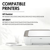 Original HP 68 Black Ink Cartridge - Works with Envy 6100e, 6500e Series | 7FP21TN