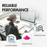 Compatible Canon GPR-55 Magenta Toner Cartridge, 0483C003