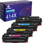 HP 414X W2020X Toner Cartridges 4-Pack