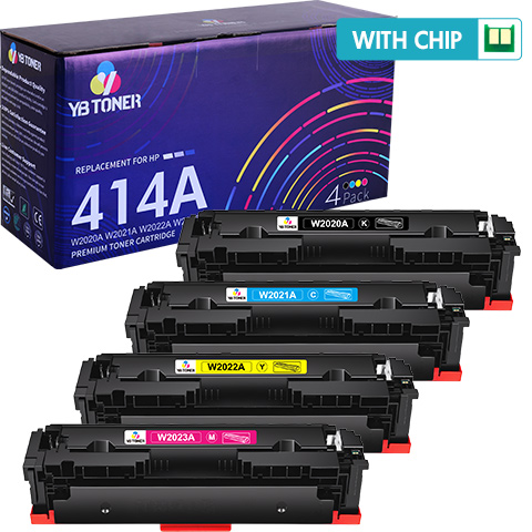 HP414A toner with chip
