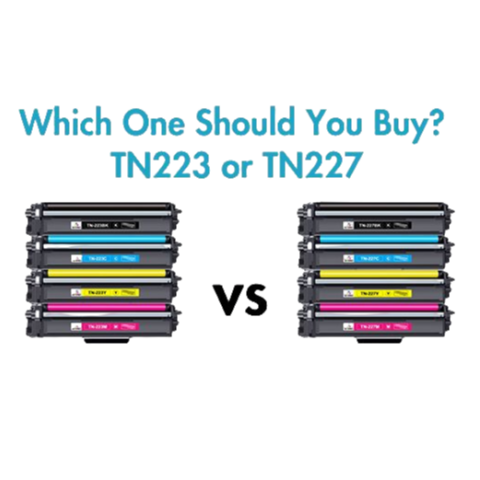 Brother TN223 VS TN227