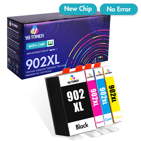 HP 902XL ink 4 pack