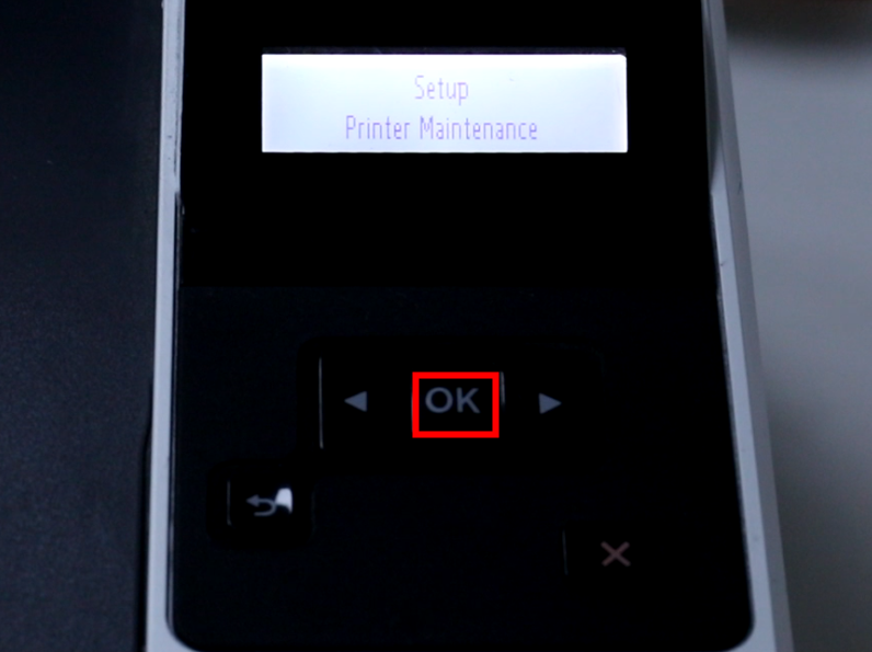 Disable Firmware UPdate for HP Monochrome Laser Printers without Touch Screen Step 5