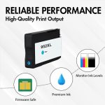 HP 952XL cyan ink cartridge's reliable performance