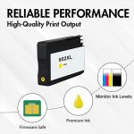 HP 952XL yellow ink cartridge's reliable performance