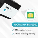 HP 952XL cyan ink cartridge with chip