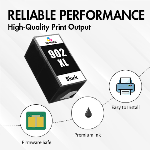 HP 902XL black ink