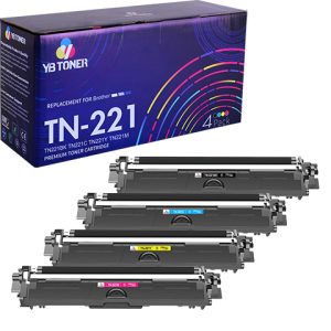 Brother TN-221 toner cartridge set