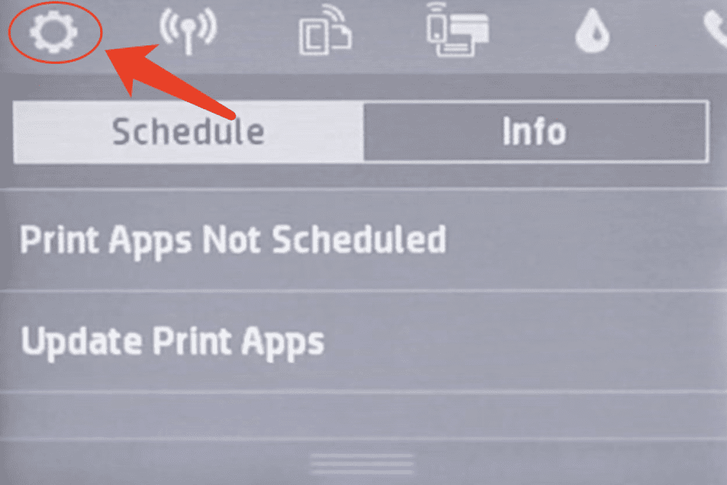 How to disable hp printer firmware update