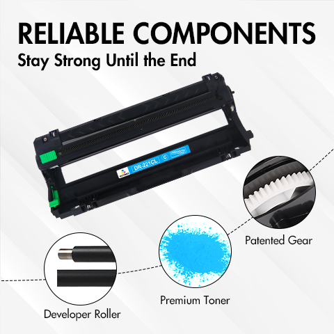Brother DR221CL Cyan Drum Unit
