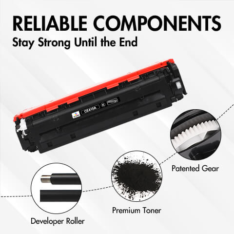 HP 305A CE410A Toner Cartridge