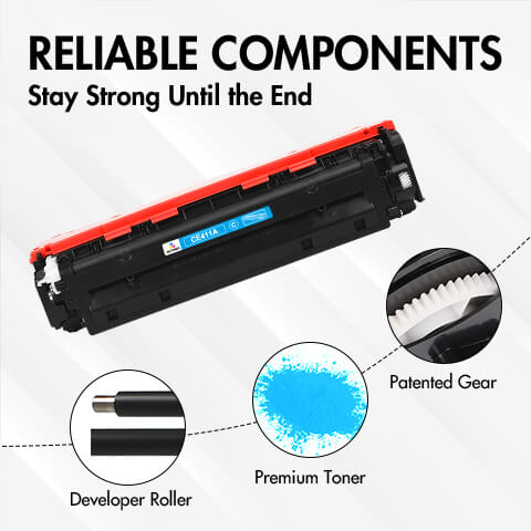 HP 305A CE411A cyan toner cartridge