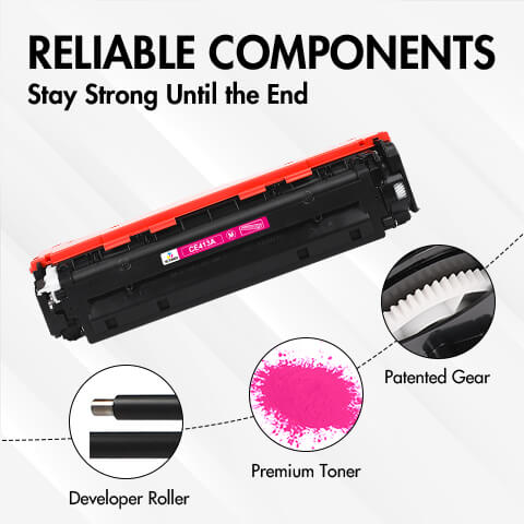 HP 305A CE413A Magenta Toner Cartridge