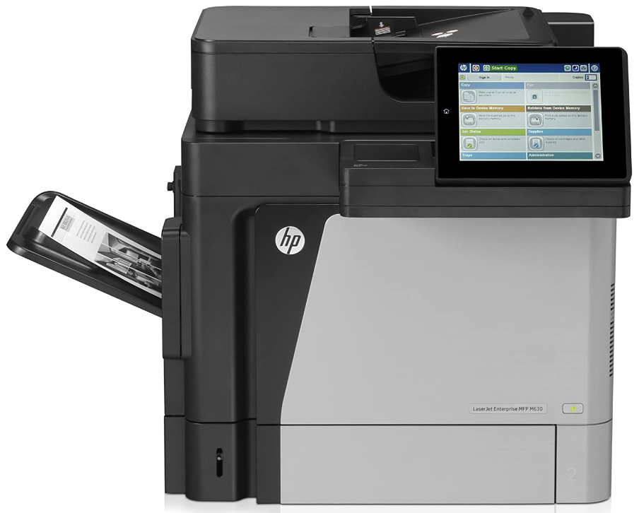 HP LaserJet Enterprise MFP M630h printer toner cartridges