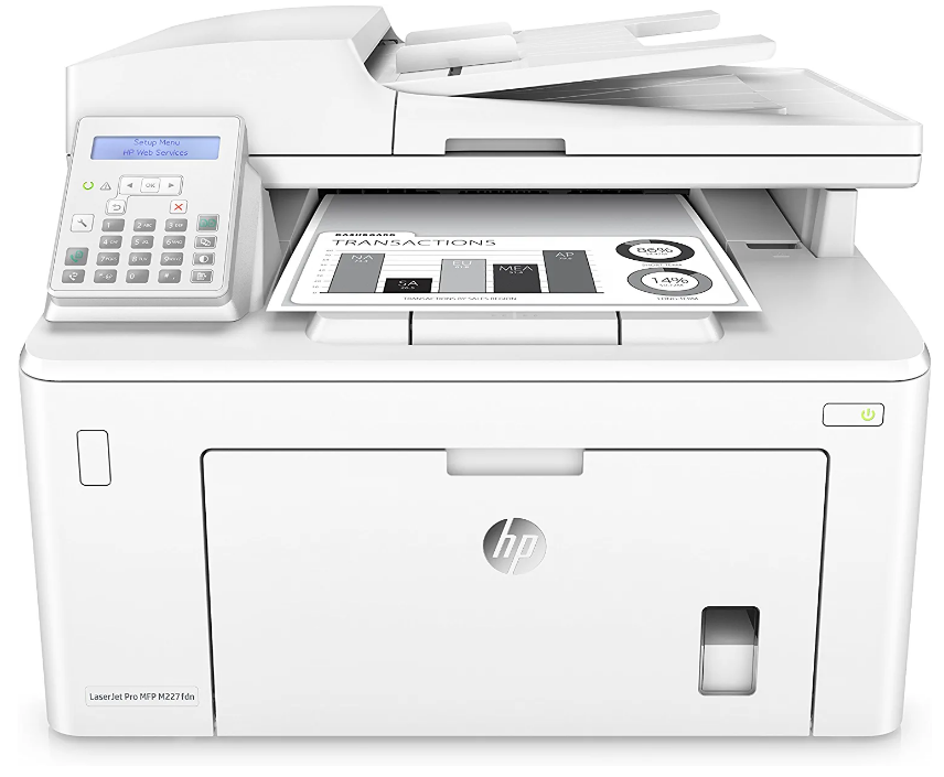 HP LaserJet Pro MFP M227fdn printer toner cartridges