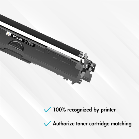 Brother TN221BK Black Toner Cartridge