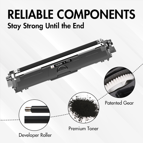 Brother TN-221 Black Toner Cartridge