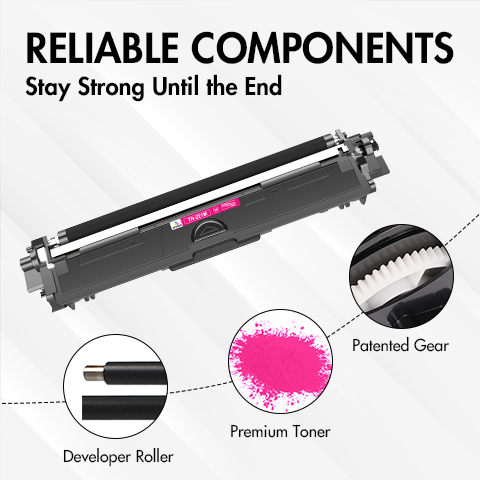 Brother TN221M Magenta Toner Cartridge