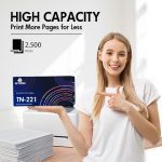 Brother TN221BK Black Toner Cartridge