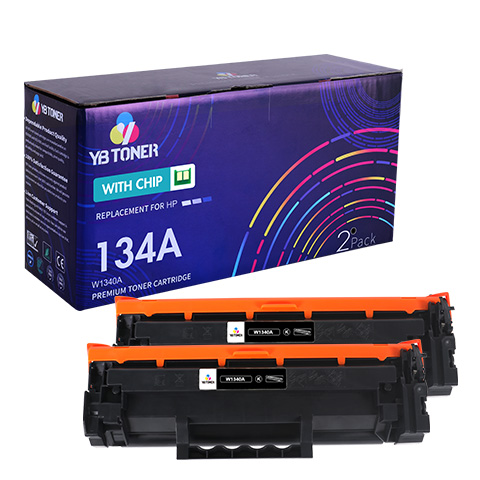 HP 134A toner 2-pack