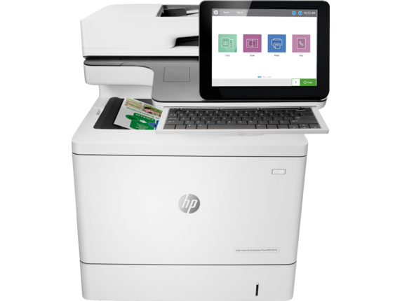 HP Color LaserJet Enterprise Flow MFP M578c toner cartridges' printer