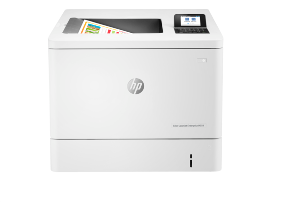 HP Color LaserJet Enterprise M554dn toner cartridges' printer