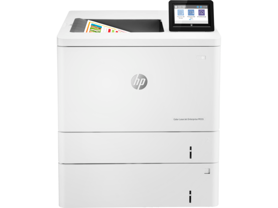 HP Color LaserJet Enterprise M555x toner cartridges' printer