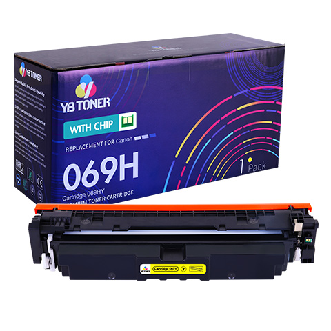 Compatible Canon 069 Yellow Toner Cartridge - 5091C001