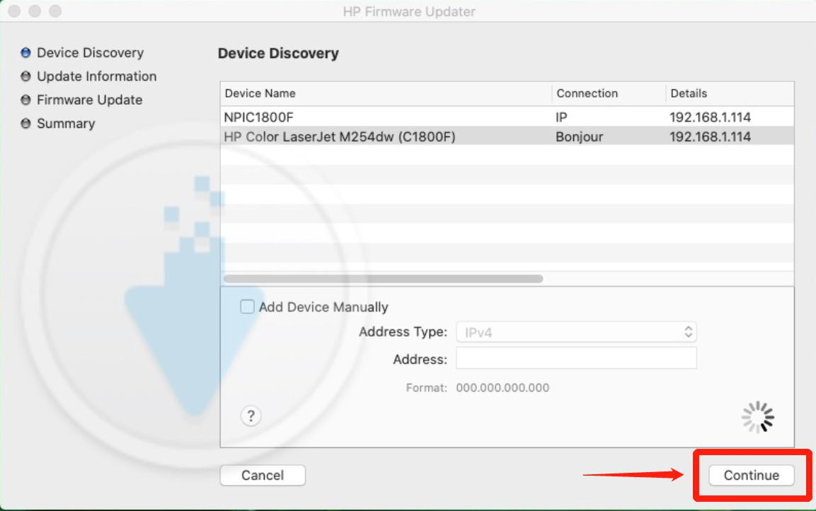 Steps on How to Downgrade HP Printer Firmware - Mac-6