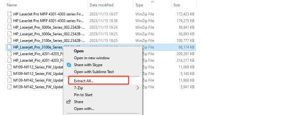 HP Printer Firmware Downgrade Download - February 2026