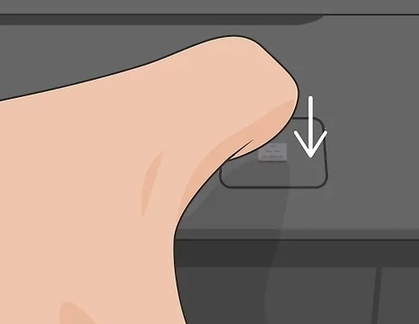 Open the front cover of your printer