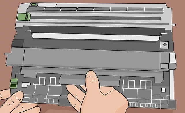 Place the new toner into the drum unit