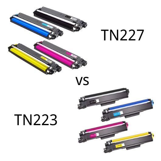 TN227 vs TN223