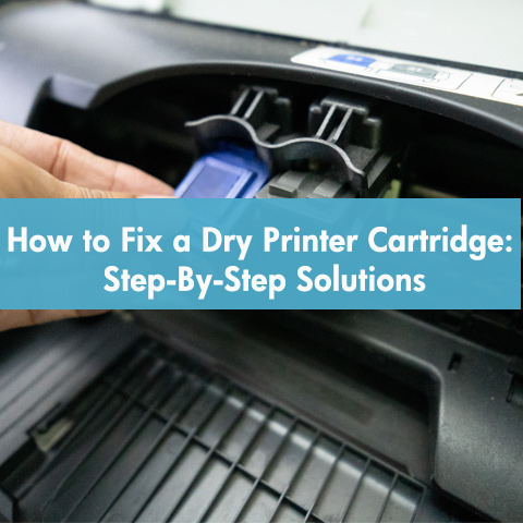 How to Fix a Dry Printer Cartridge