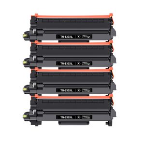 Brother TN830XL Cartridges 4-Pack