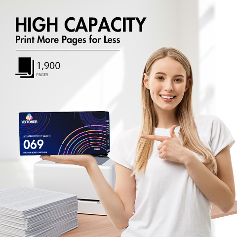 Compatible Canon 069 Printer Yellow Cartridge