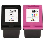 HP 62XL Ink Cartridge 2PK