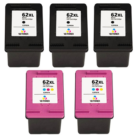 HP 62XL Ink 5PK